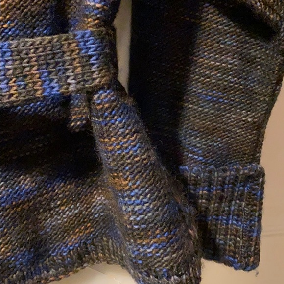 Marc by Marc Jacobs Tito Cardigan chunky knit flecked belted sweater M - Picture 13 of 15